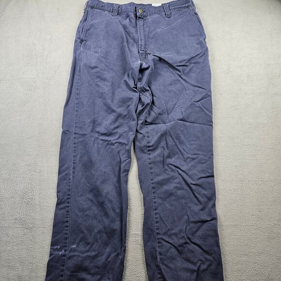 Workrite Pants Men's 36 Blue Flame Resistant Westex Arc 12.4 Workwear - Picture 1 of 10